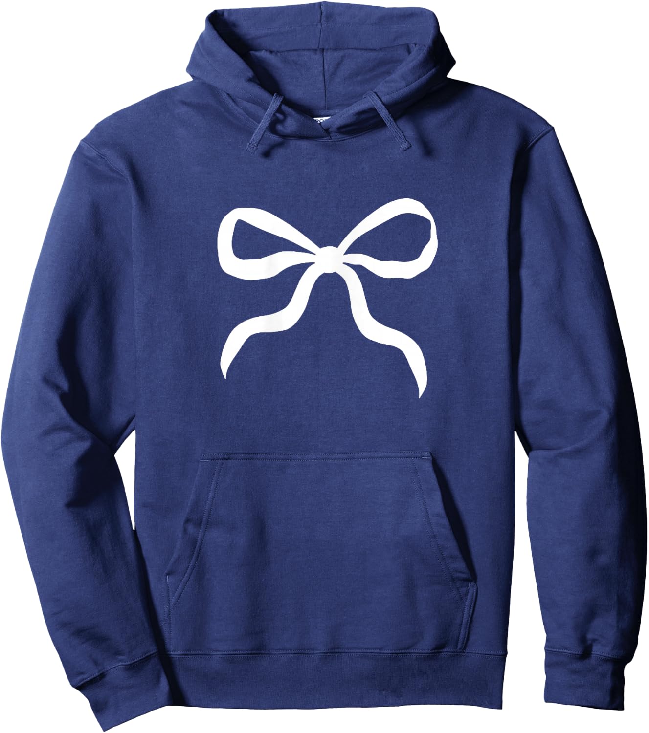 Cute Bow Coquette Teen Girls Aesthetic Hoodie - Hoodie | Navy