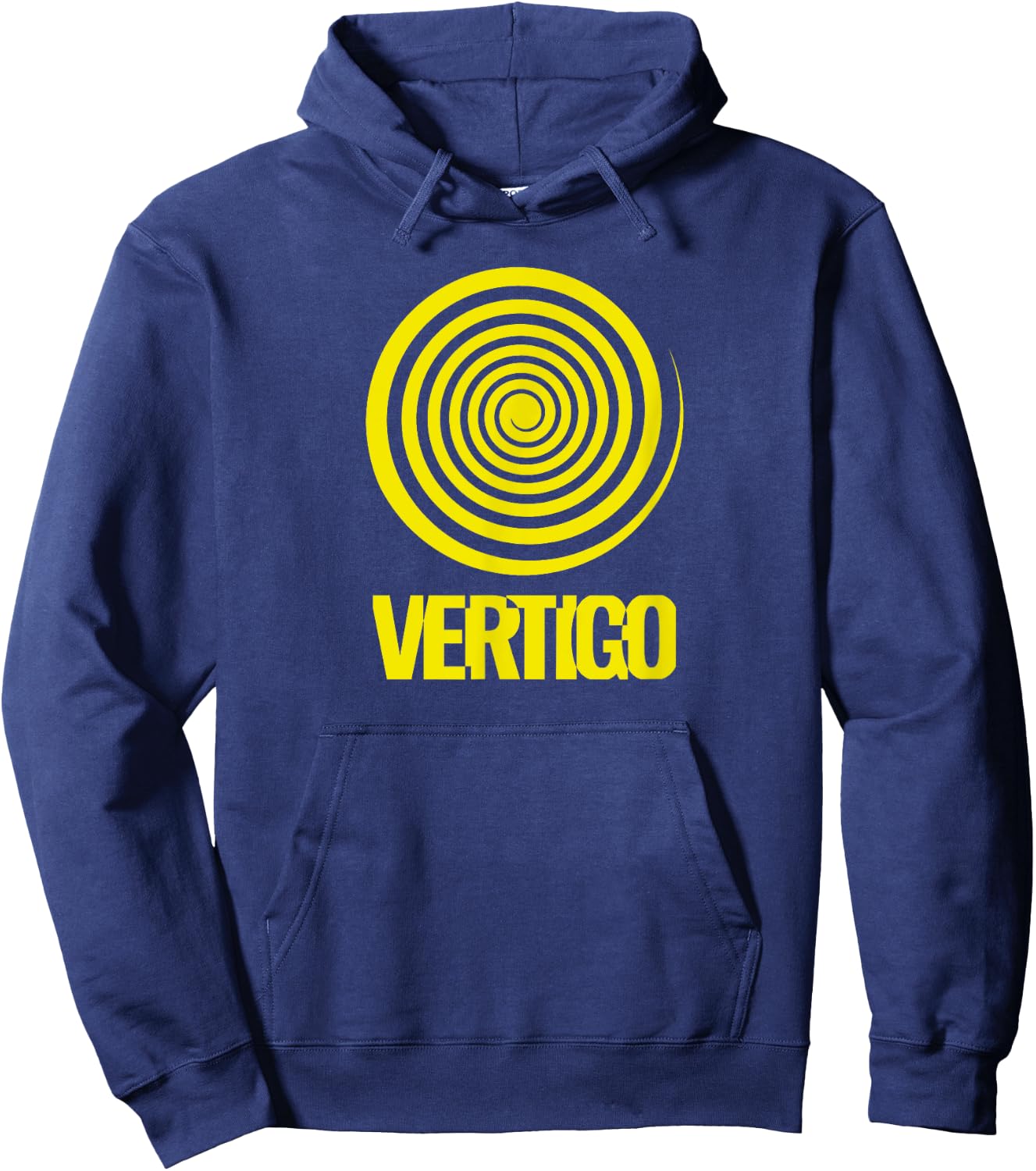 Vertigo Graphic Inspired Hoodie - Hoodie | Navy