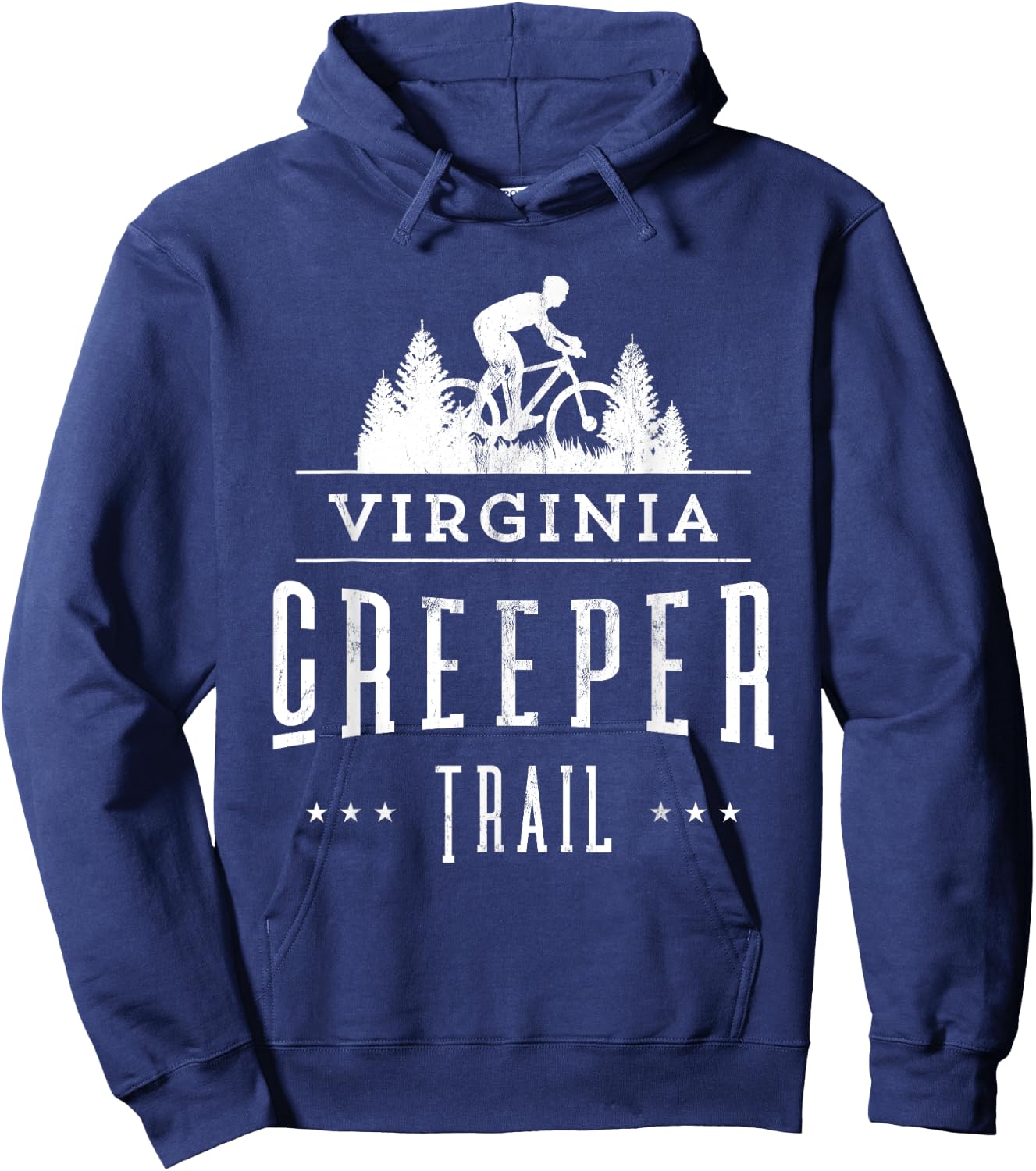 Virginia Creeper Trail Hoodie - Hoodie | Navy