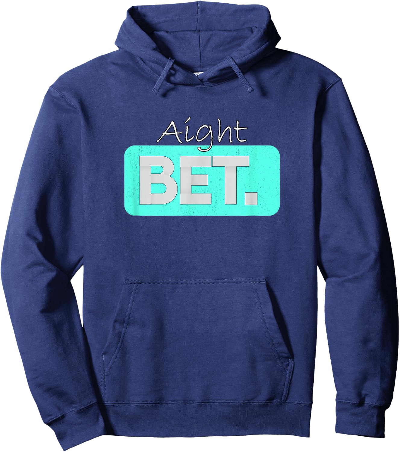 Turquoise Graphic Aight BET. Turquoise Graphic Hoodie - Hoodie | Navy