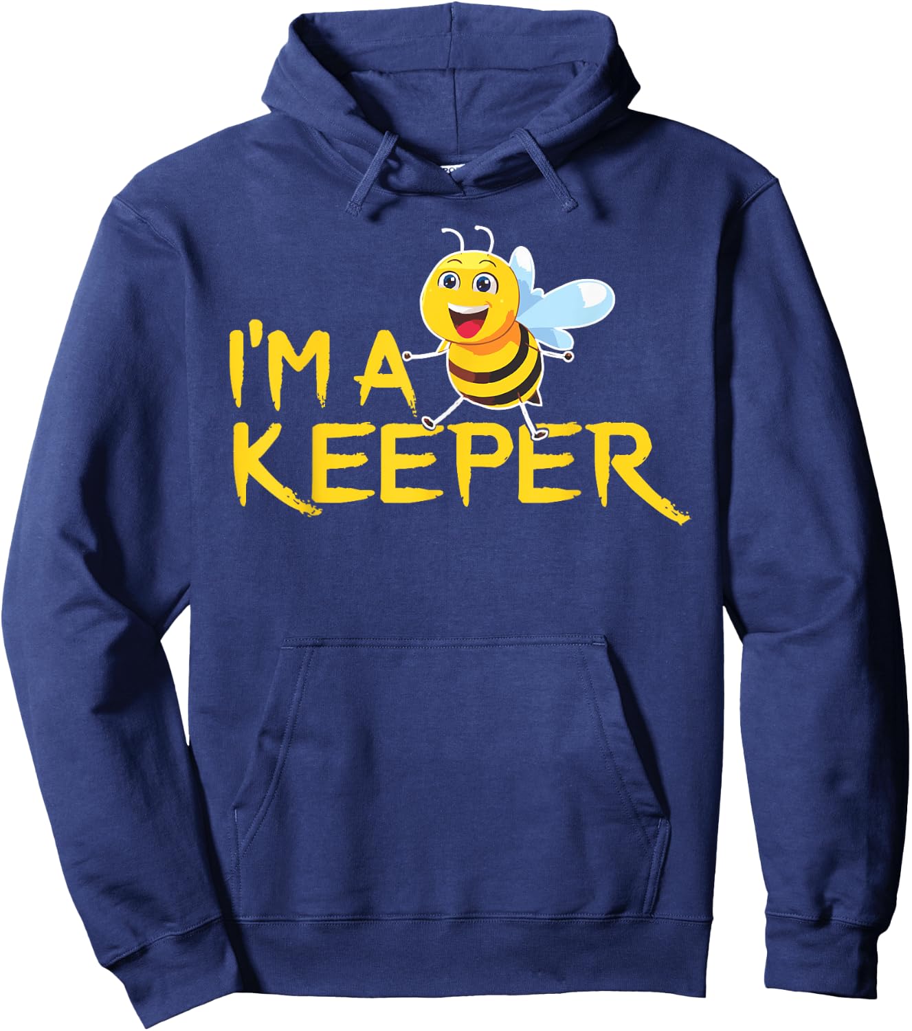 Im a Bee Keeper Funny Beekeeping Apiarist Apiary Honey Lover Hoodie - Hoodie | Navy