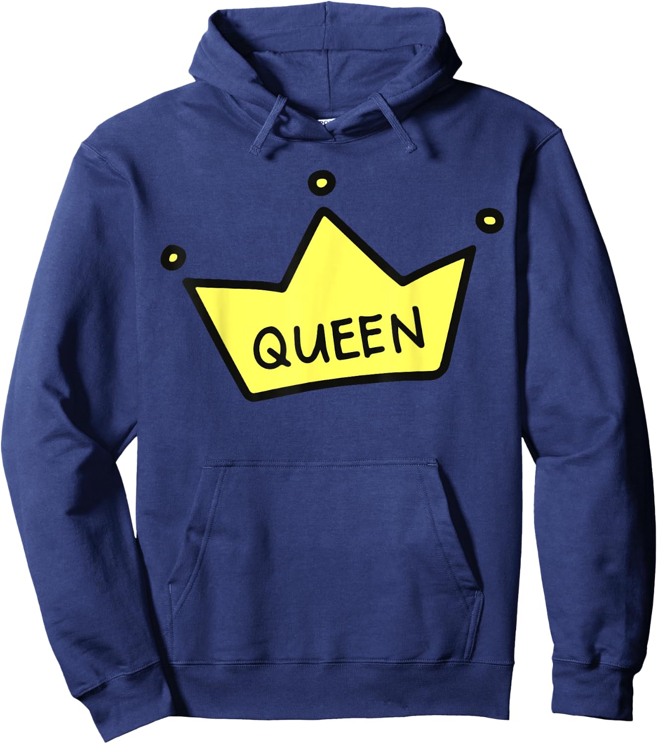 Queen of Everything Shirt Queen of Hearts Drama Queen Hoodie - Hoodie | Navy