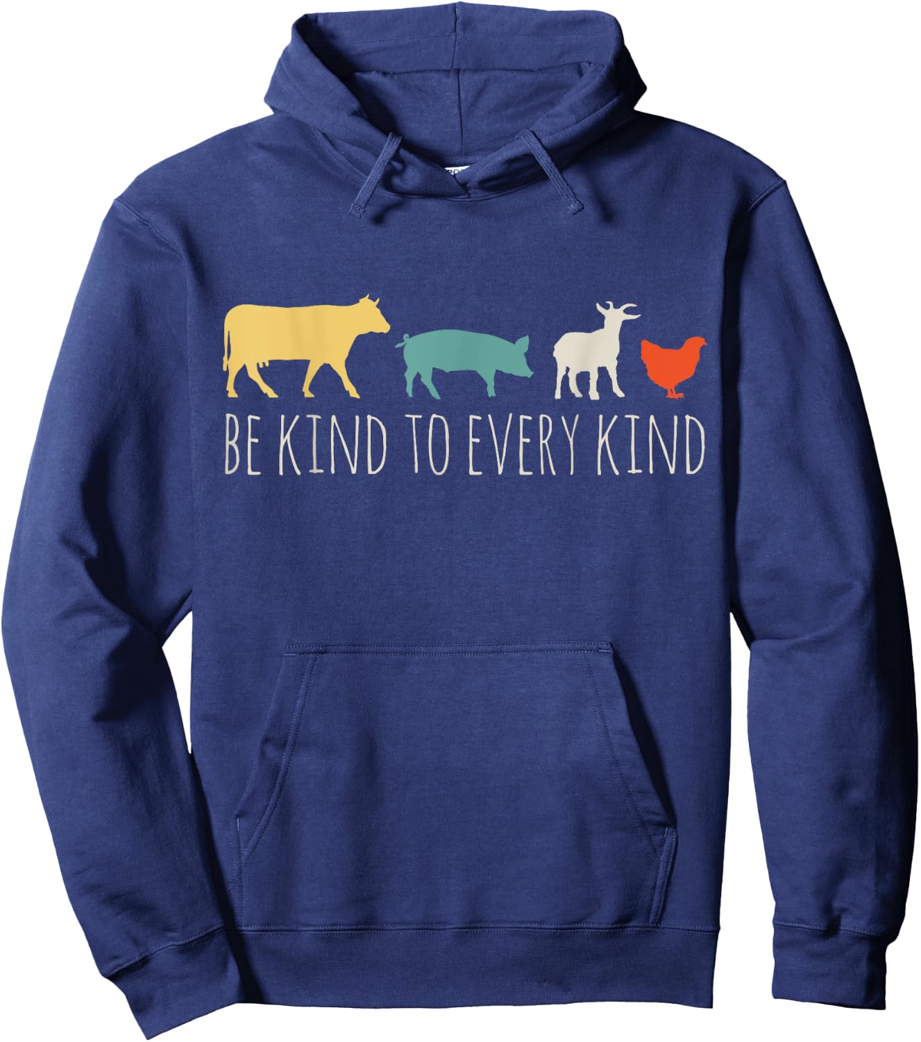 Vegan Hoodie - Hoodie | Navy