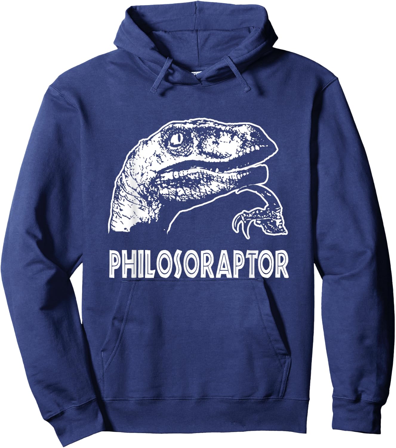 Philosoraptor Hoodie - Hoodie | Navy