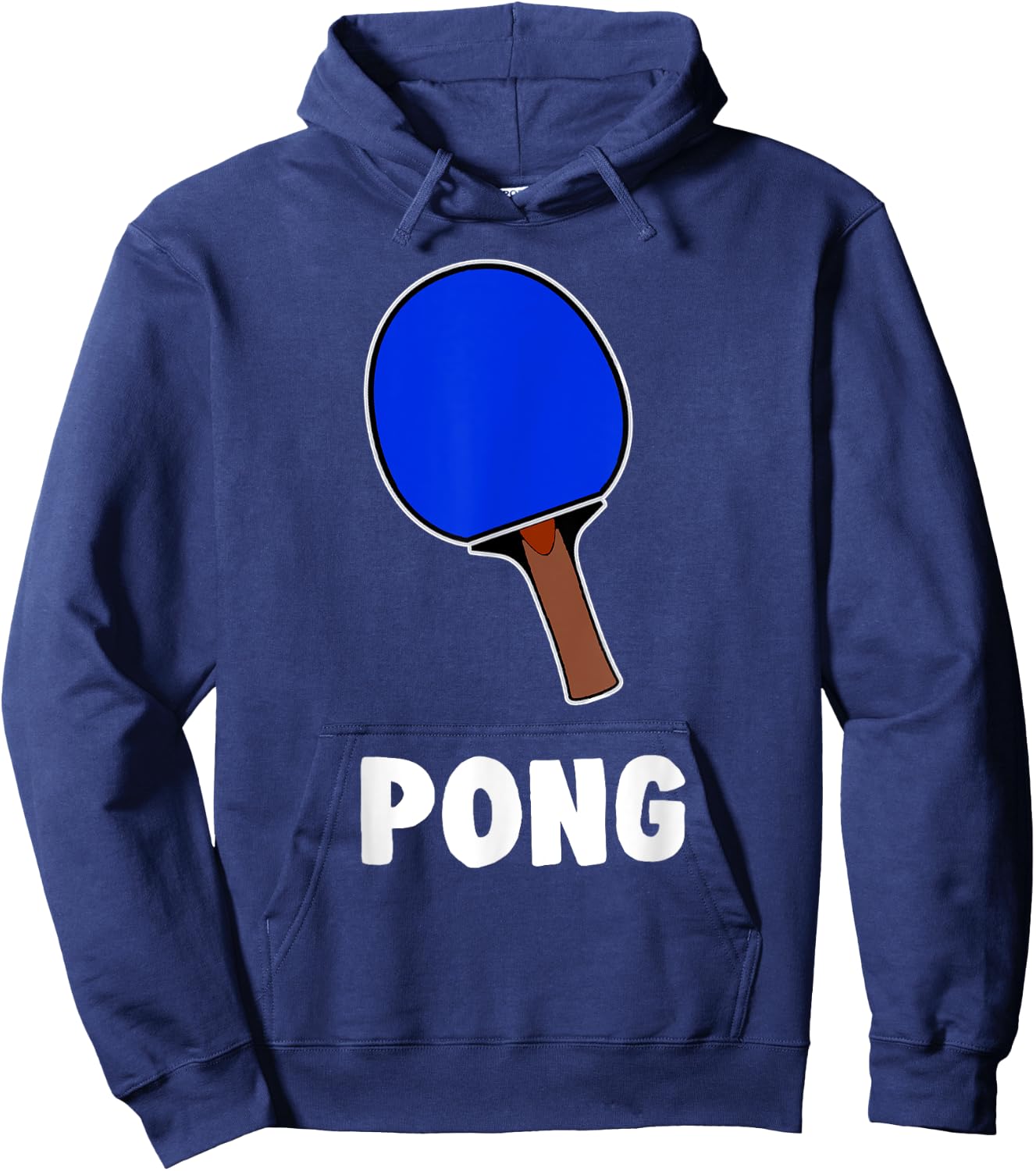 Couple Matching Halloween Costumes Pong Table Tennis Hoodie - Hoodie | Navy