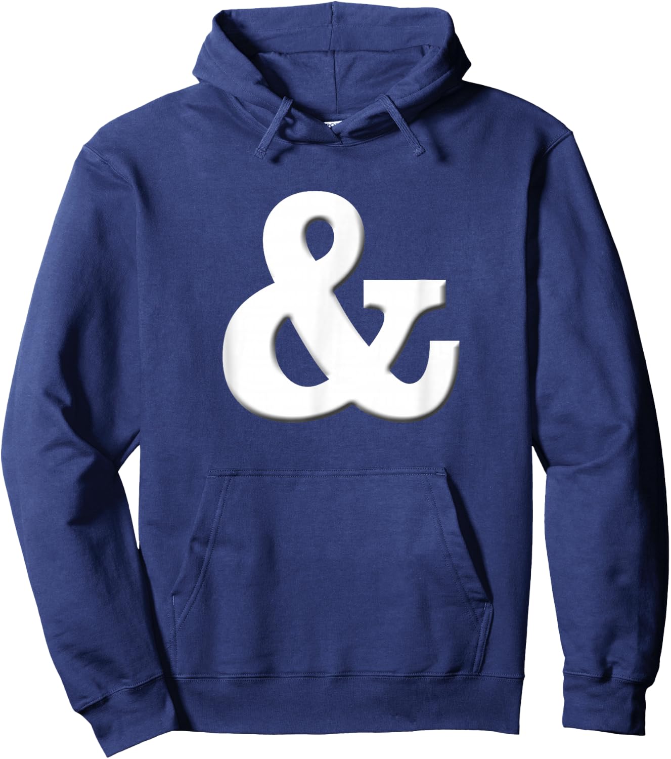 Letter Ampersand & halloween shirt Hoodie - Hoodie | Navy