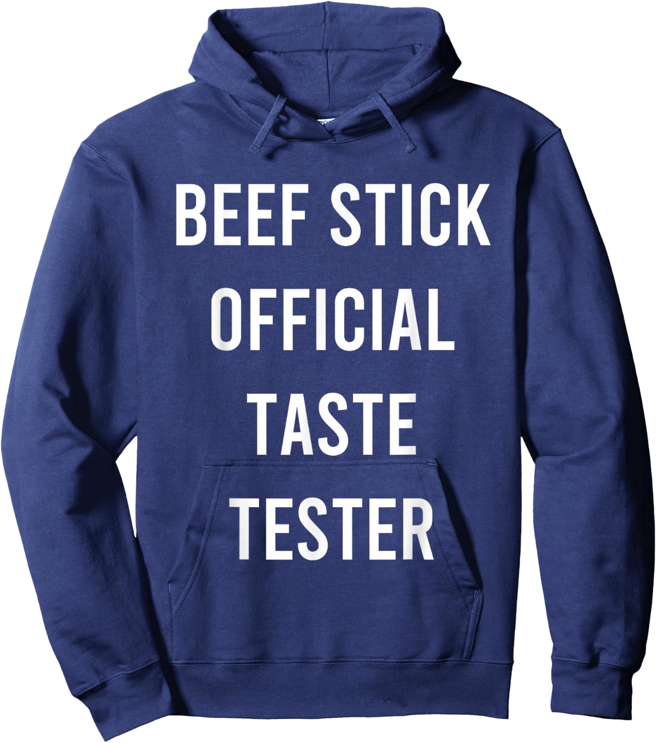Beef Stick Official Taste Tester Funny Favorite Food Gift Hoodie - Hoodie | Navy