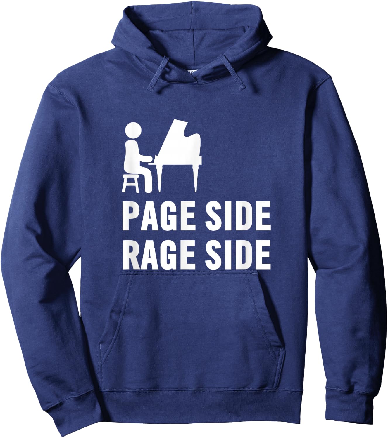 Page Side Rage Side Funny Jam Band Shirt, Lot Shirts Hoodie - Hoodie | Navy