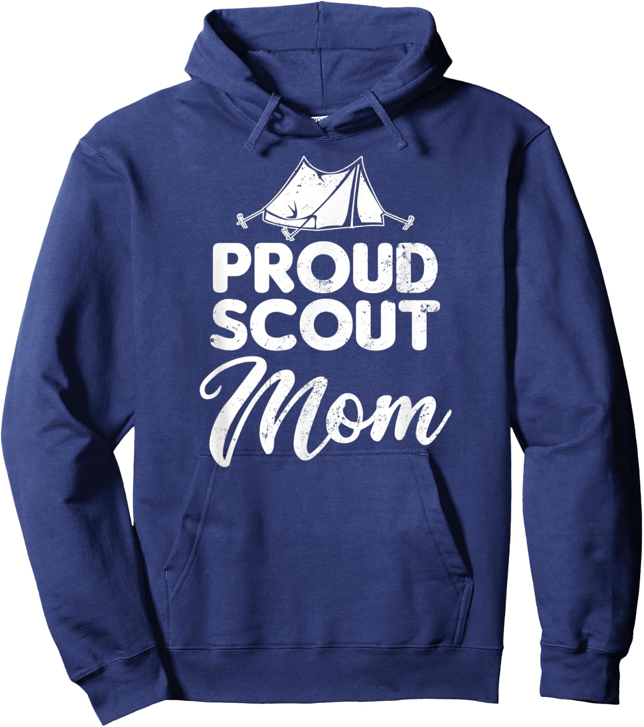 Scout Mom Shirt | Proud Parent Gift Hoodie - Hoodie | Navy