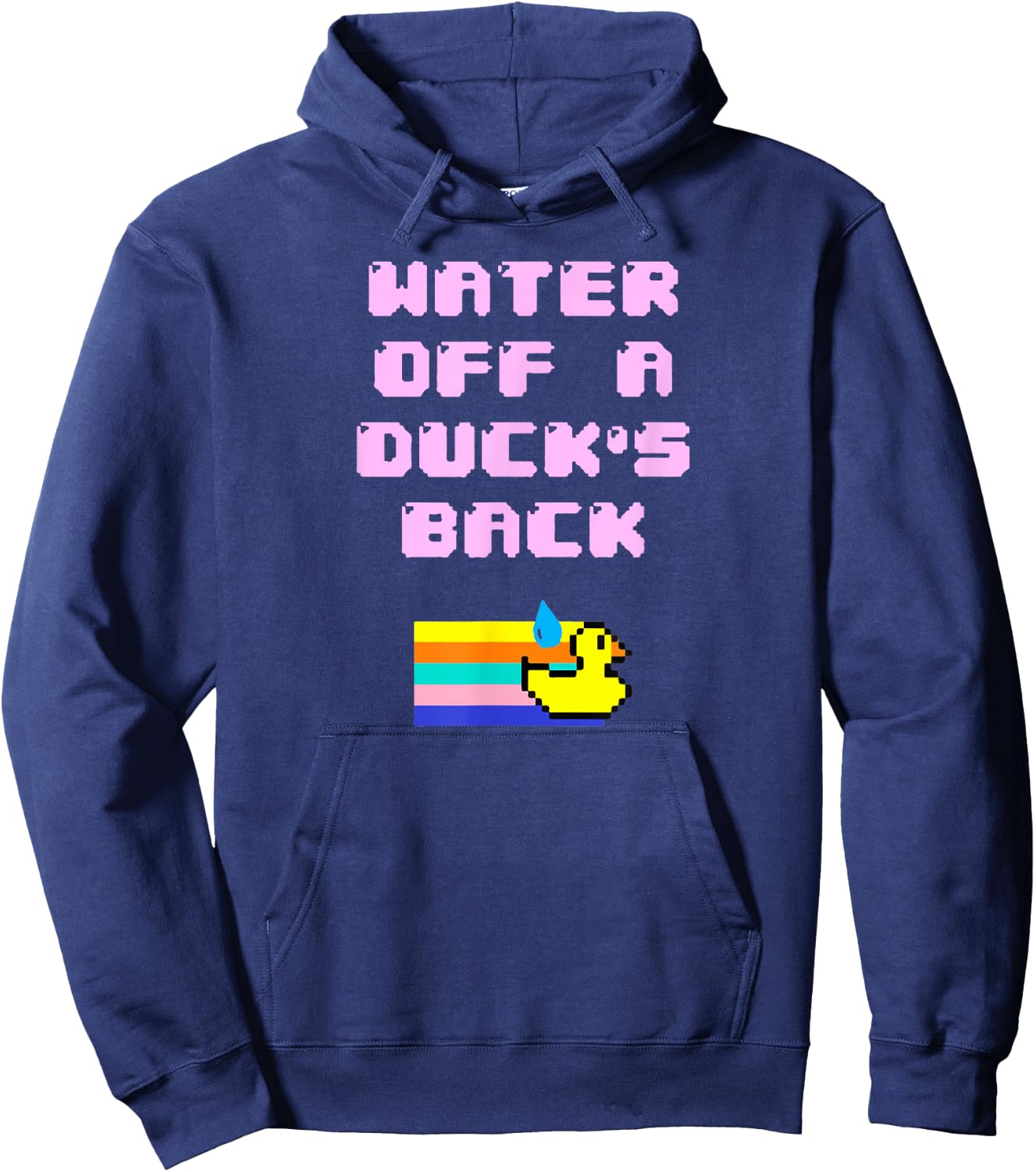 Jinkx Water Off A Duck's Back Drag Queen Hoodie - Hoodie | Navy