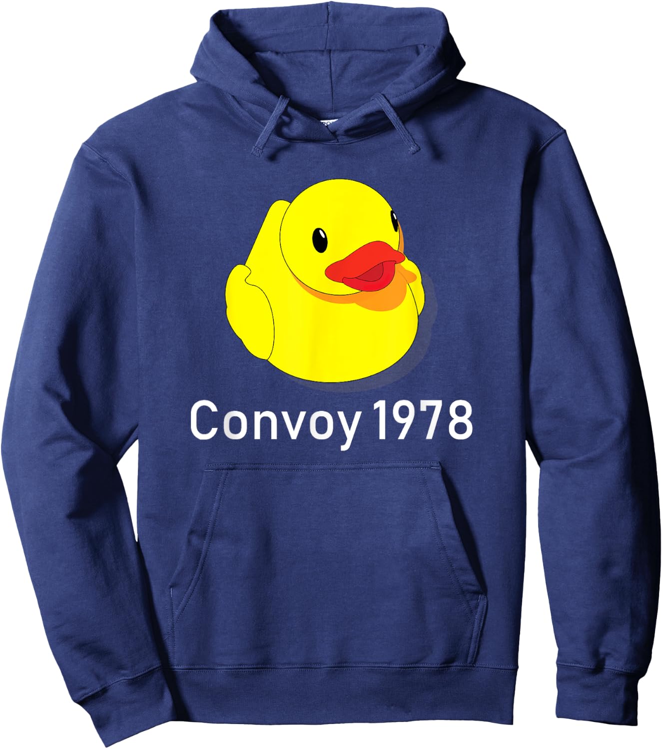 Convoy 1978 Country Music Lyrics Rubber Duck Redneck Shirt Hoodie - Hoodie | Navy