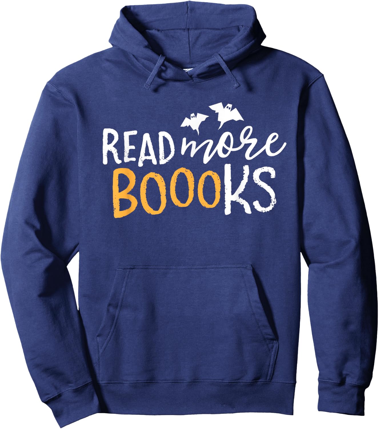 Read More Books Boo Librarian English Teacher Halloween Hoodie - Hoodie | Navy