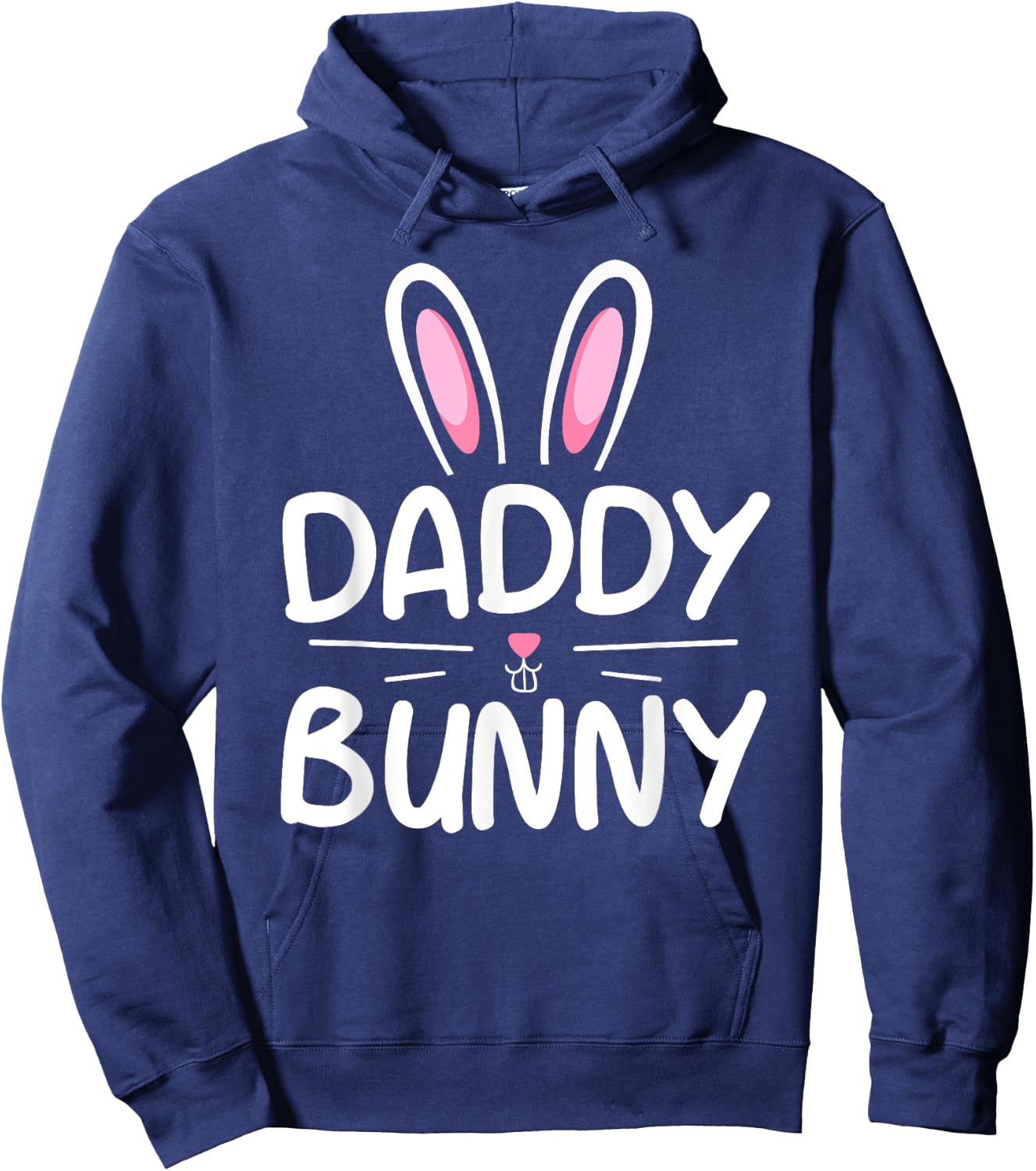 Daddy Bunny Matching Family Easter Shirt Dad Gift Hoodie - Hoodie | Navy