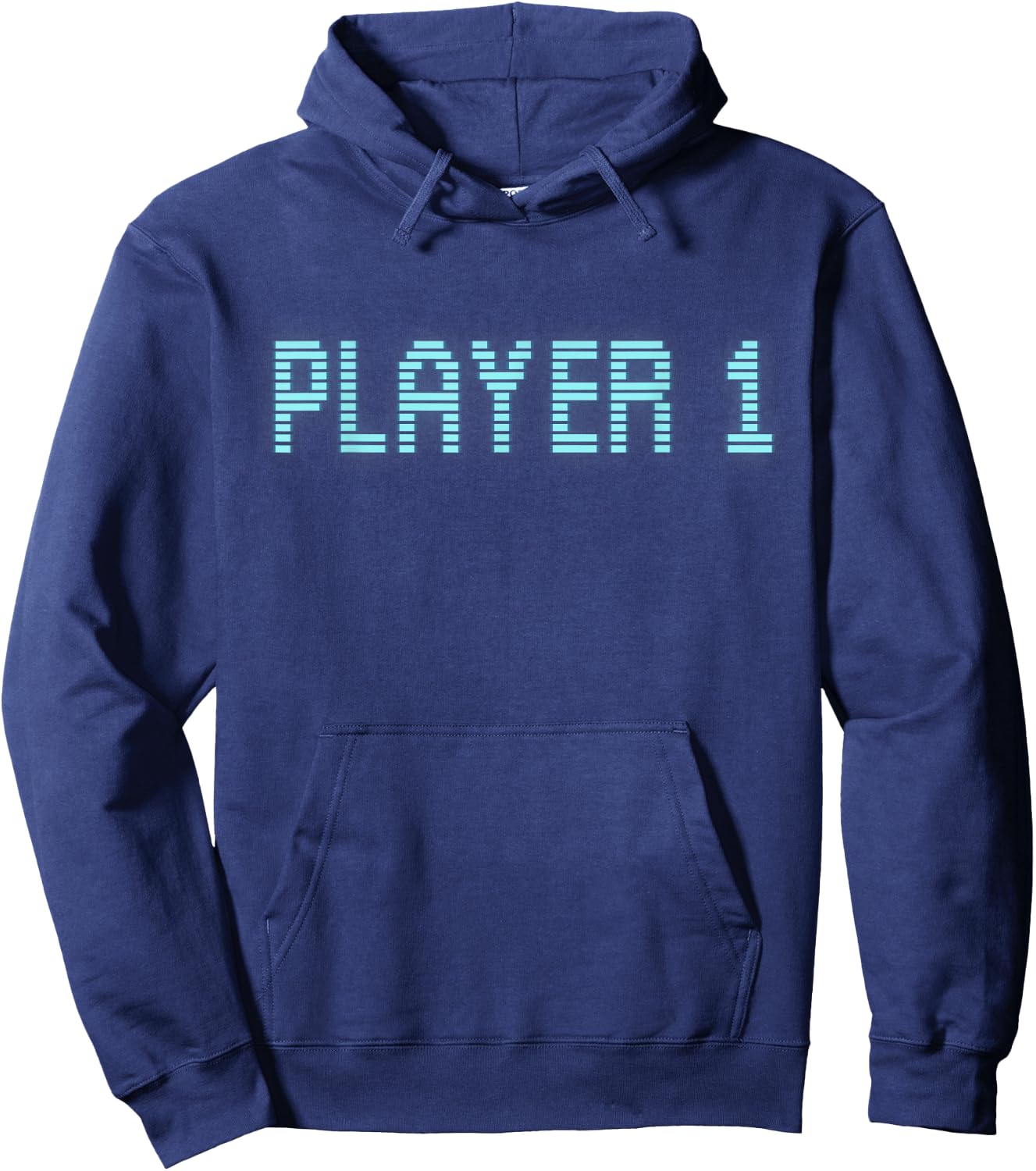 Player 1 Retro Arcade Cabinet Gaming Hoodie - Hoodie | Navy
