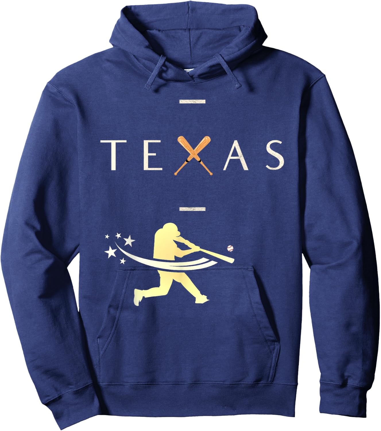Texas Baseball Baseball Ranger Player Classic Design Hoodie - Hoodie | Navy