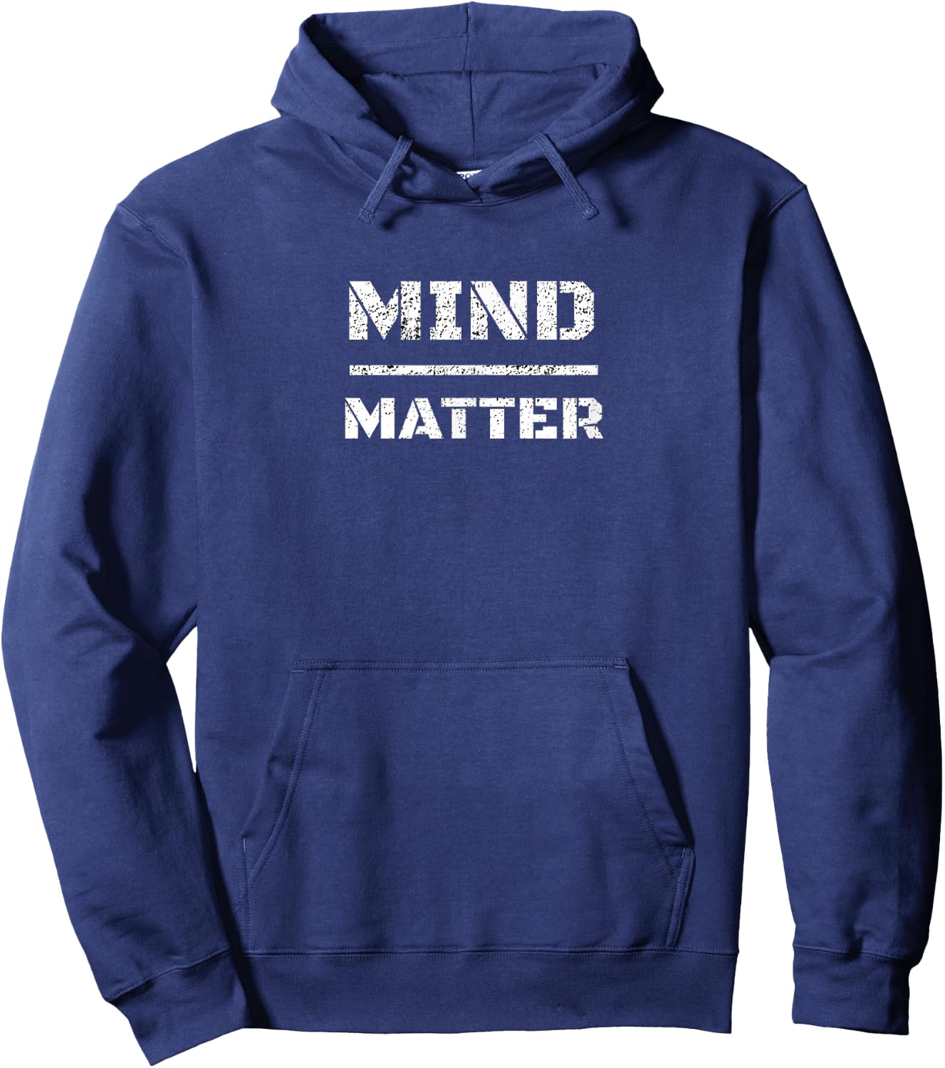 Mind Over Matter Army Bootcamp T Shirt for Basic Training Hoodie - Hoodie | Navy