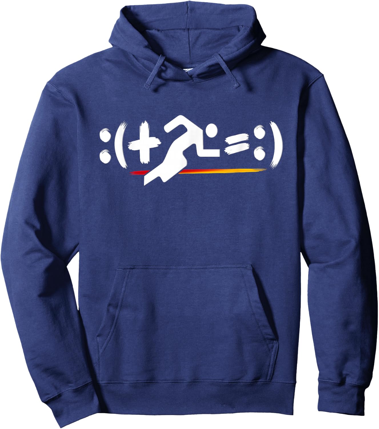 Running Math Equation With Math Symbols For Runners Hoodie - Hoodie | Navy