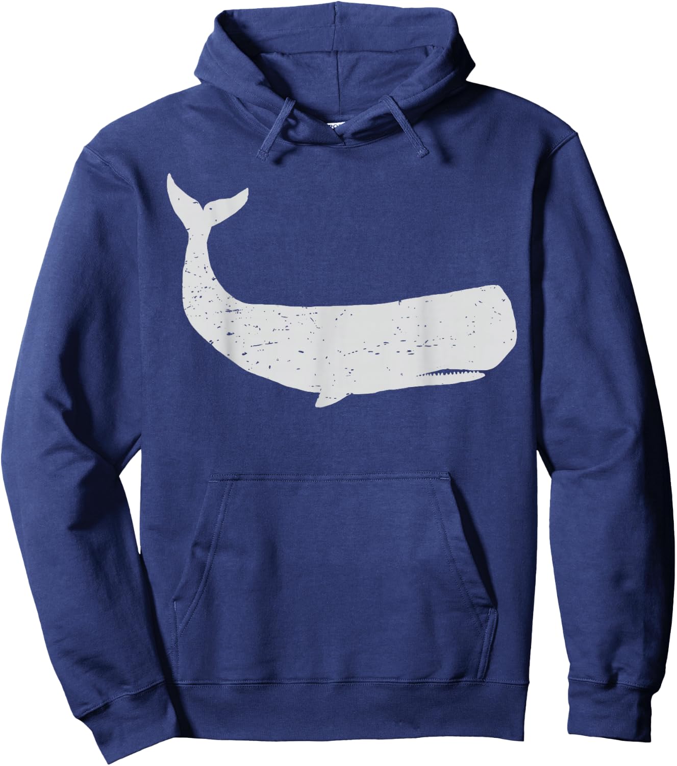 Sperm Whale Shirt Hoodie - Hoodie | Navy