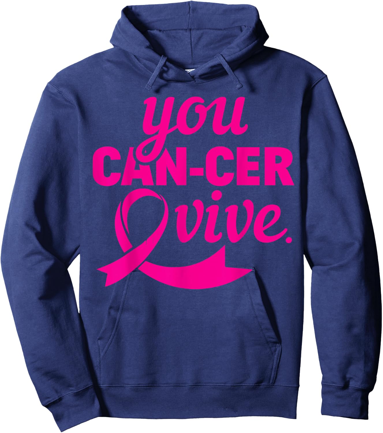 Breast Cancer Support You Can Survive Survivor Gift Hoodie - Hoodie | Navy