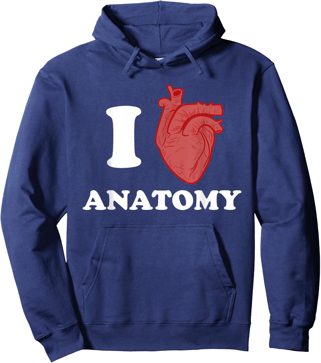 Anatomy Shirt for Anatomy Professors, Teachers, or Students Hoodie - Hoodie | Navy
