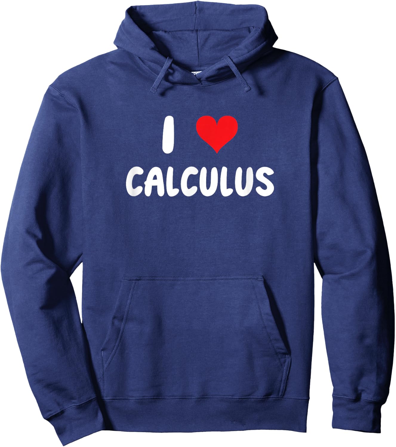I Love Calculus - Heart - Math Mathematics Teacher Professor Hoodie - Hoodie | Navy