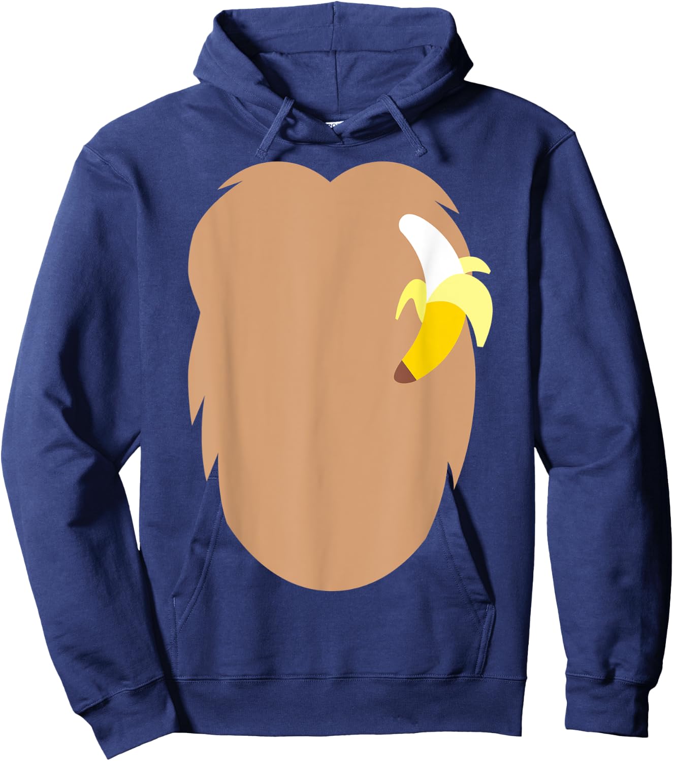 Monkey Gorilla Animal Halloween DIY Costume Funny Shirt Hoodie - Hoodie | Navy
