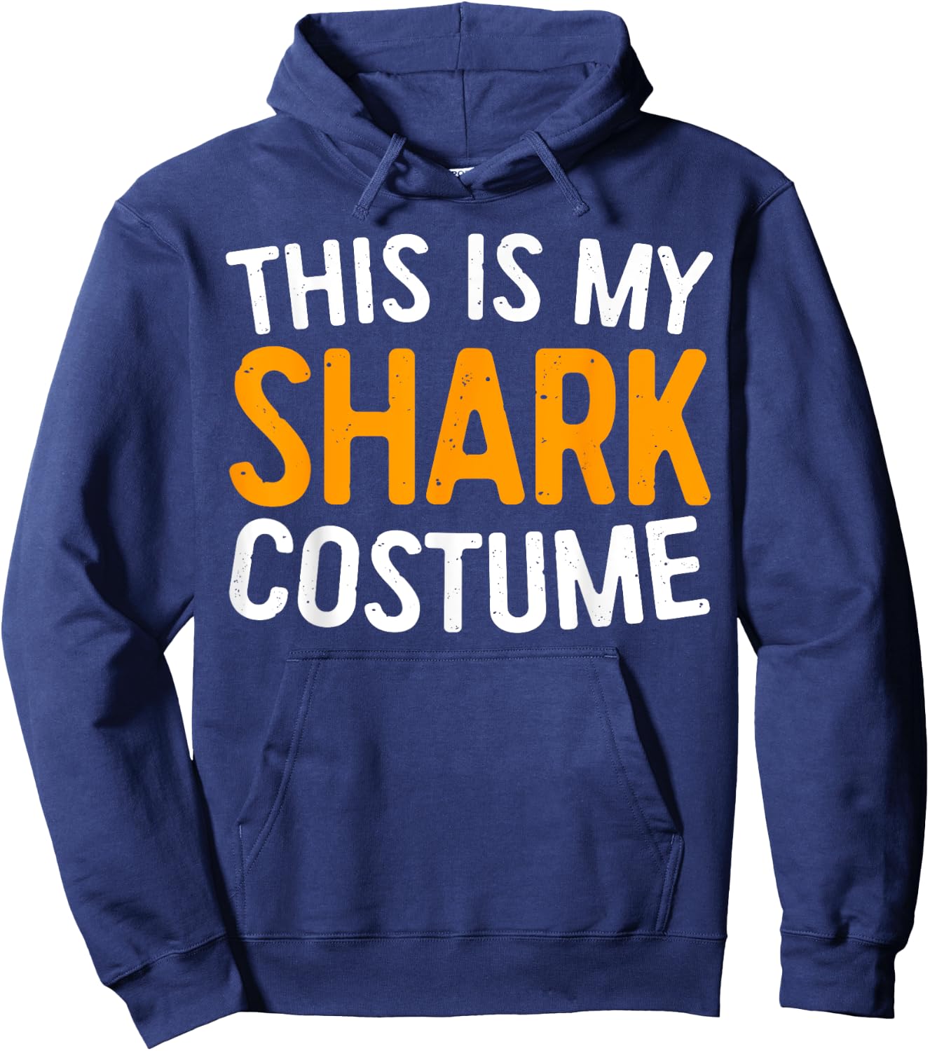 This Is My Shark Costume Halloween Costume Shirt Hoodie - Hoodie | Navy