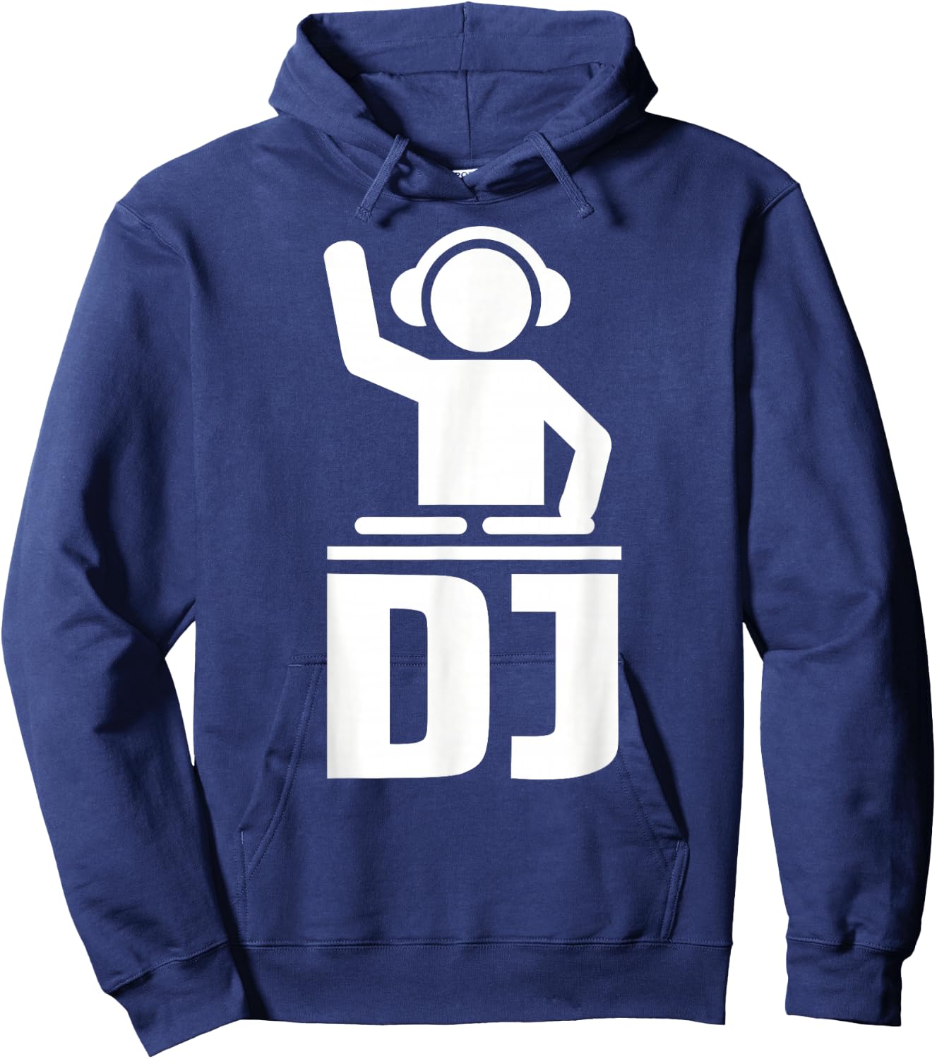 Kids DJ icon 6 Kelly Green Hoodie - Hoodie | Navy