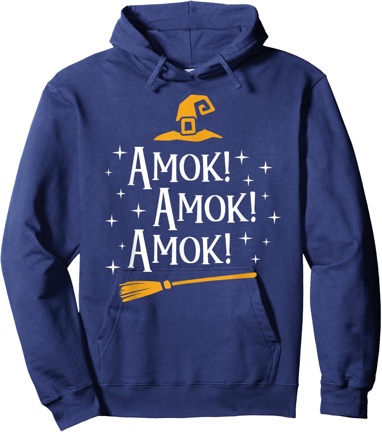 Amok Amok Amok T Shirt Cute Costume Idea Sisters Halloween Hoodie - Hoodie | Navy