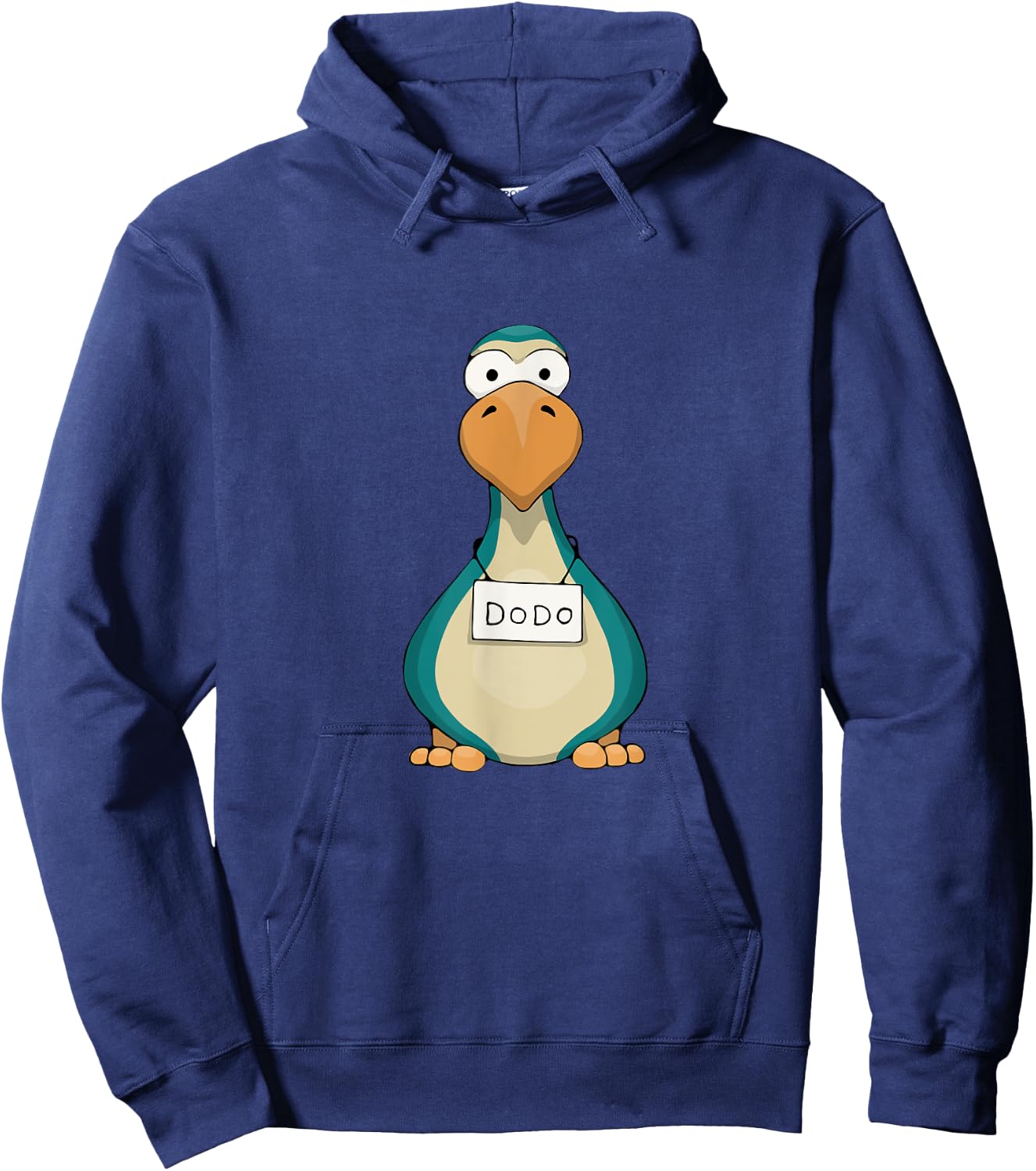 Remember This Bird Funky Cute Dodo Mug Shot Hoodie - Hoodie | Navy