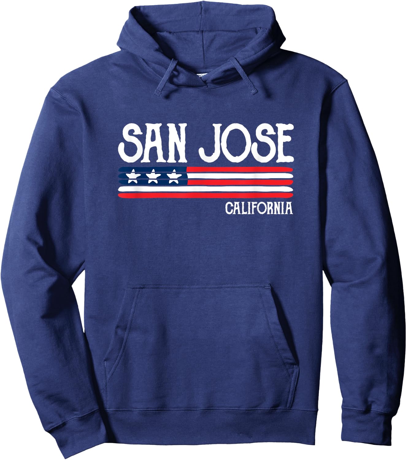 San Jose California Souvenir Gift Hoodie - Hoodie | Navy