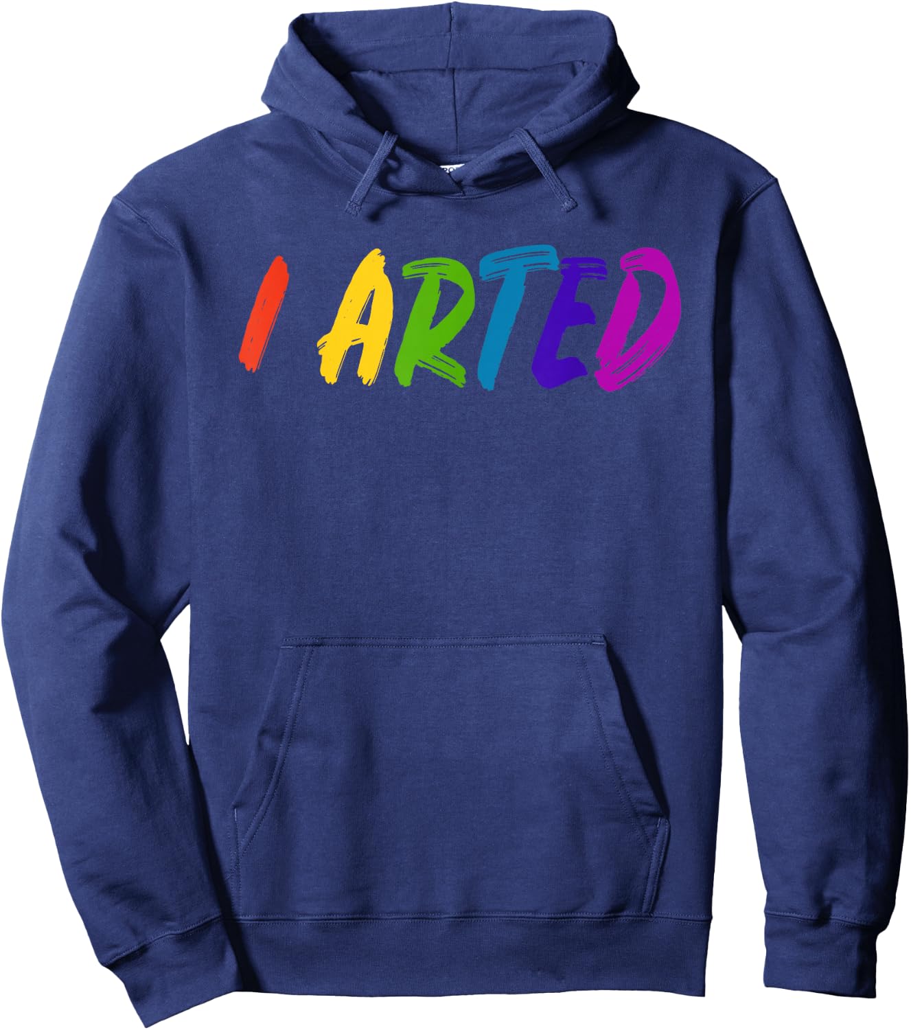 Fun Artist Painter Joke Drawing Gift: & Graphic Hoodie - Hoodie | Navy