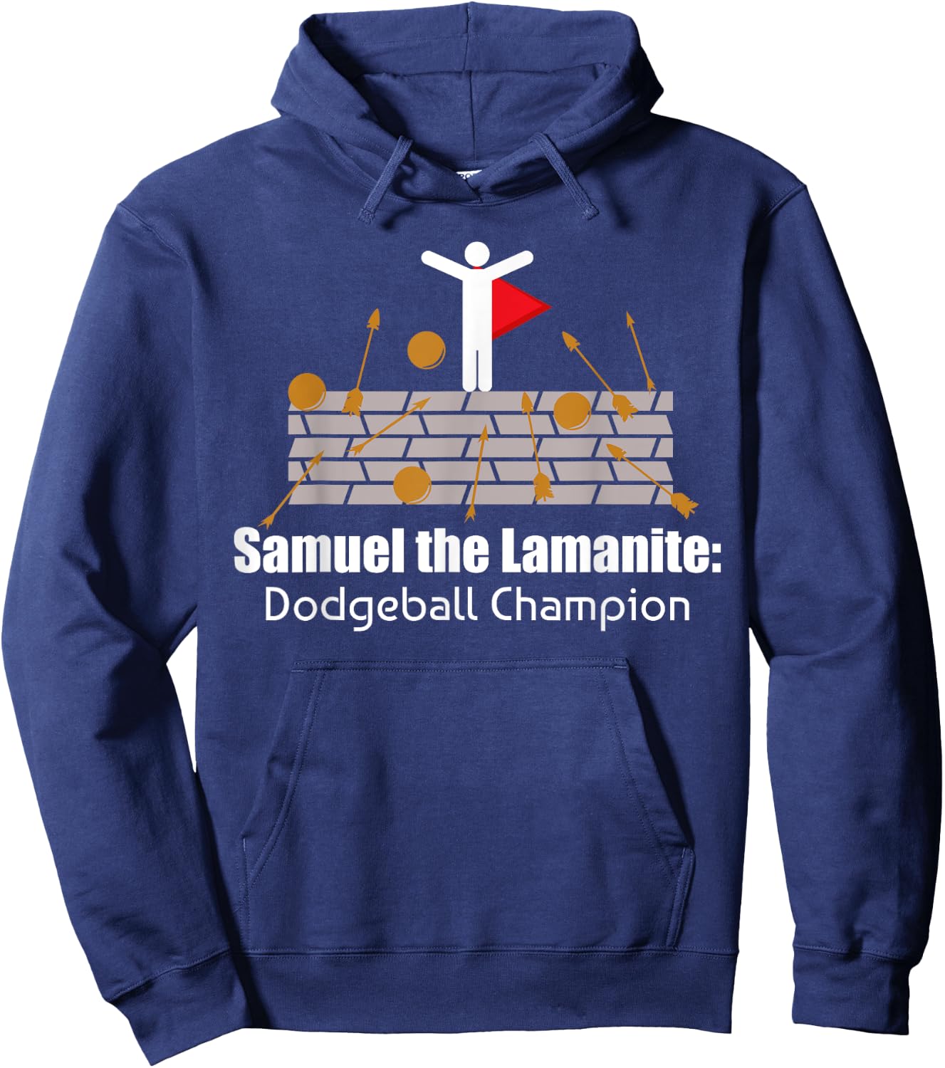 LDS Mormon Funny Samuel The Lamanite Hoodie - Hoodie | Navy