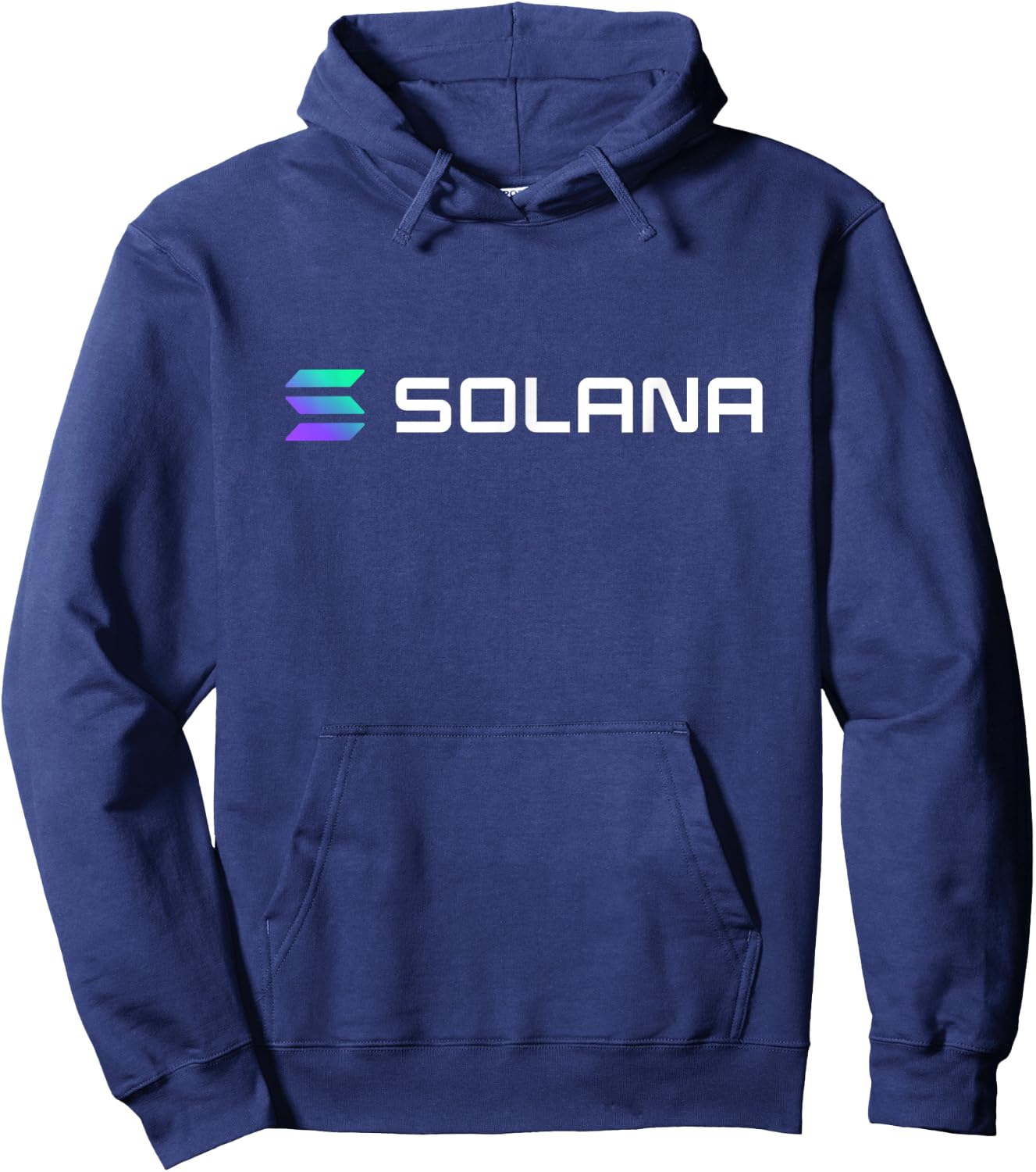 Solana SOL Logo Crypto Hoodie - Hoodie | Navy