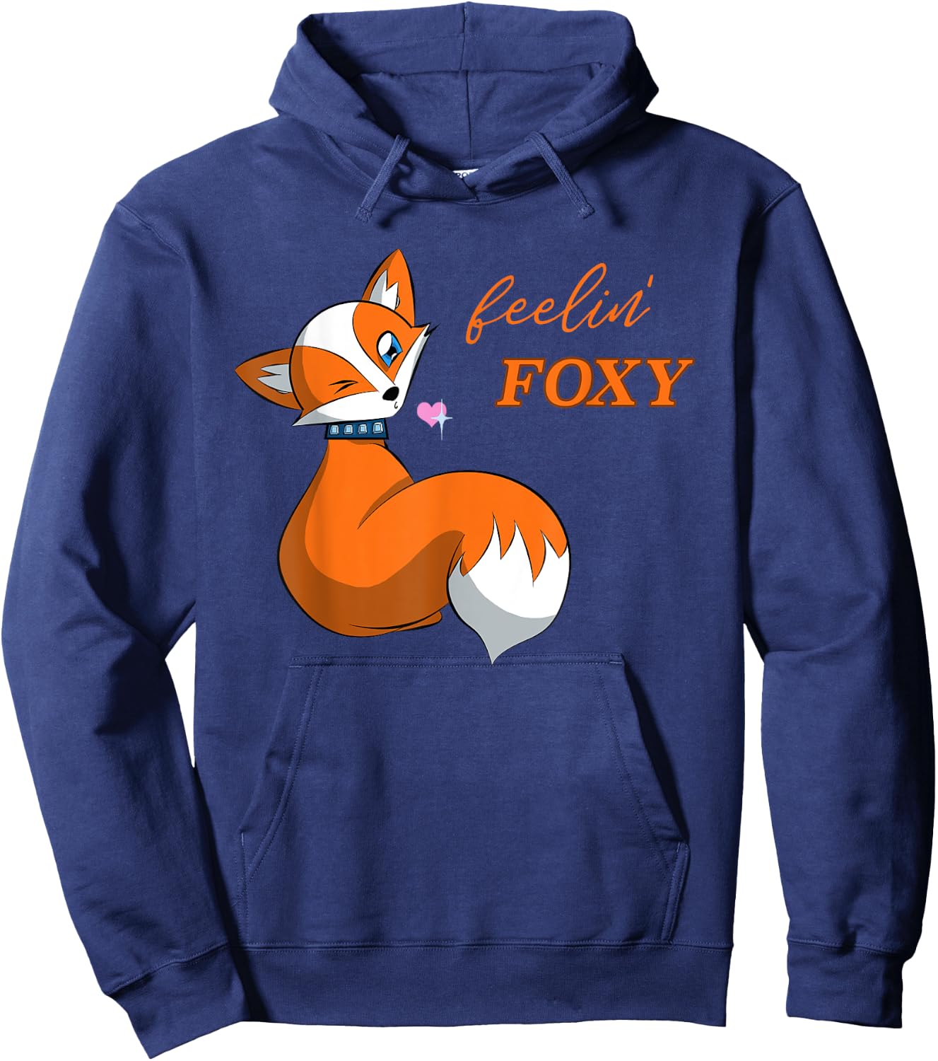 Feelin' Foxy Hoodie - Hoodie | Navy