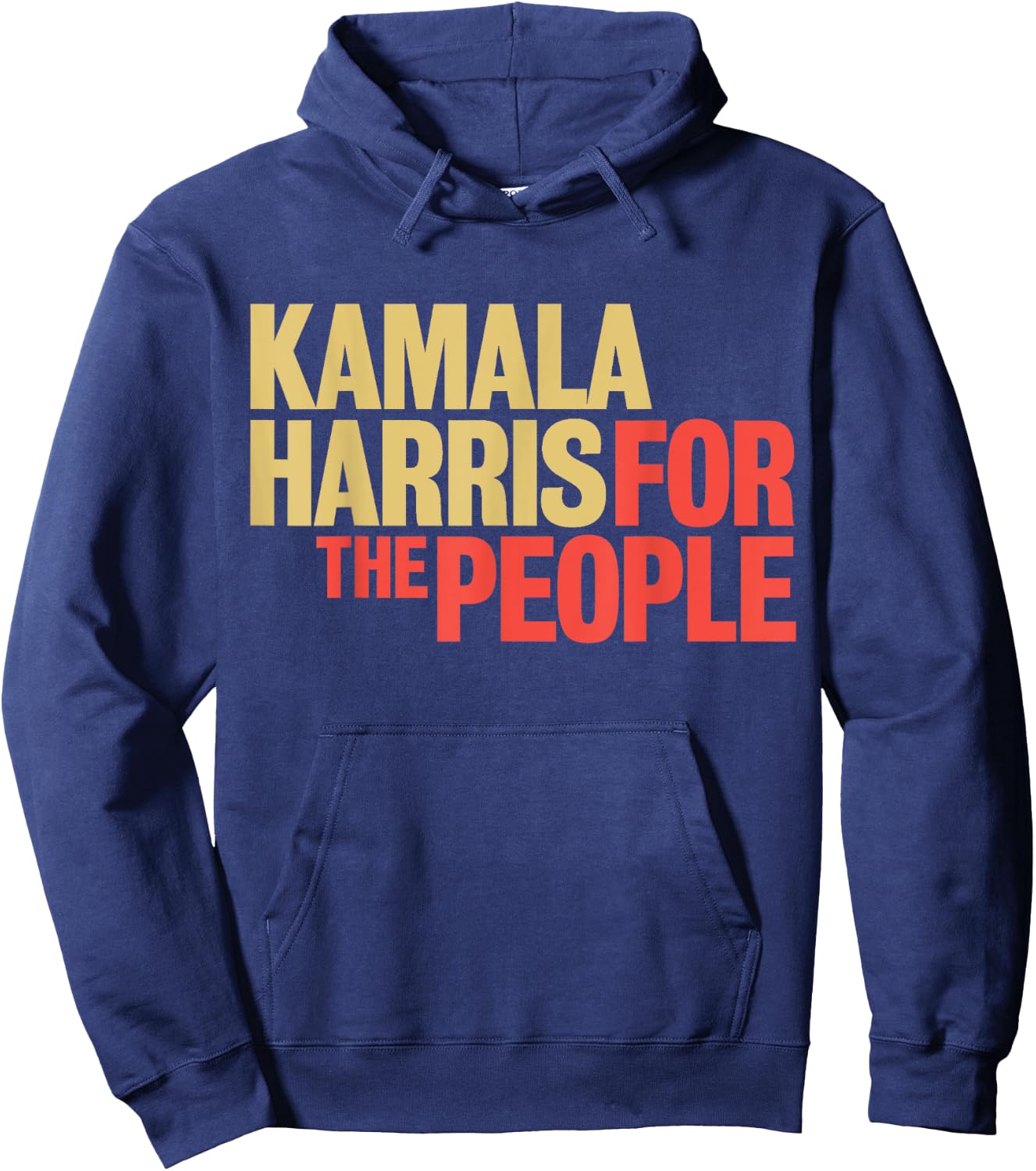 Kamala Harris for The People President 2024 Hoodie - Hoodie | Navy