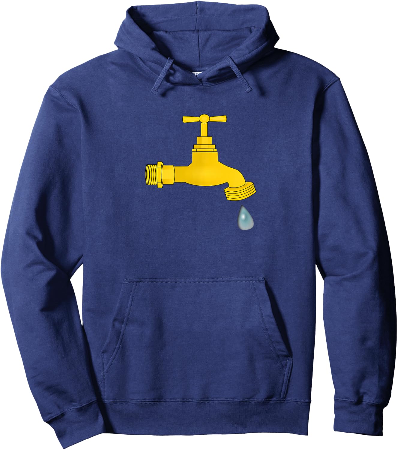 Dripping Faucet Leaky Faucet Drip Shirt Plumber Gift Hoodie - Hoodie | Navy