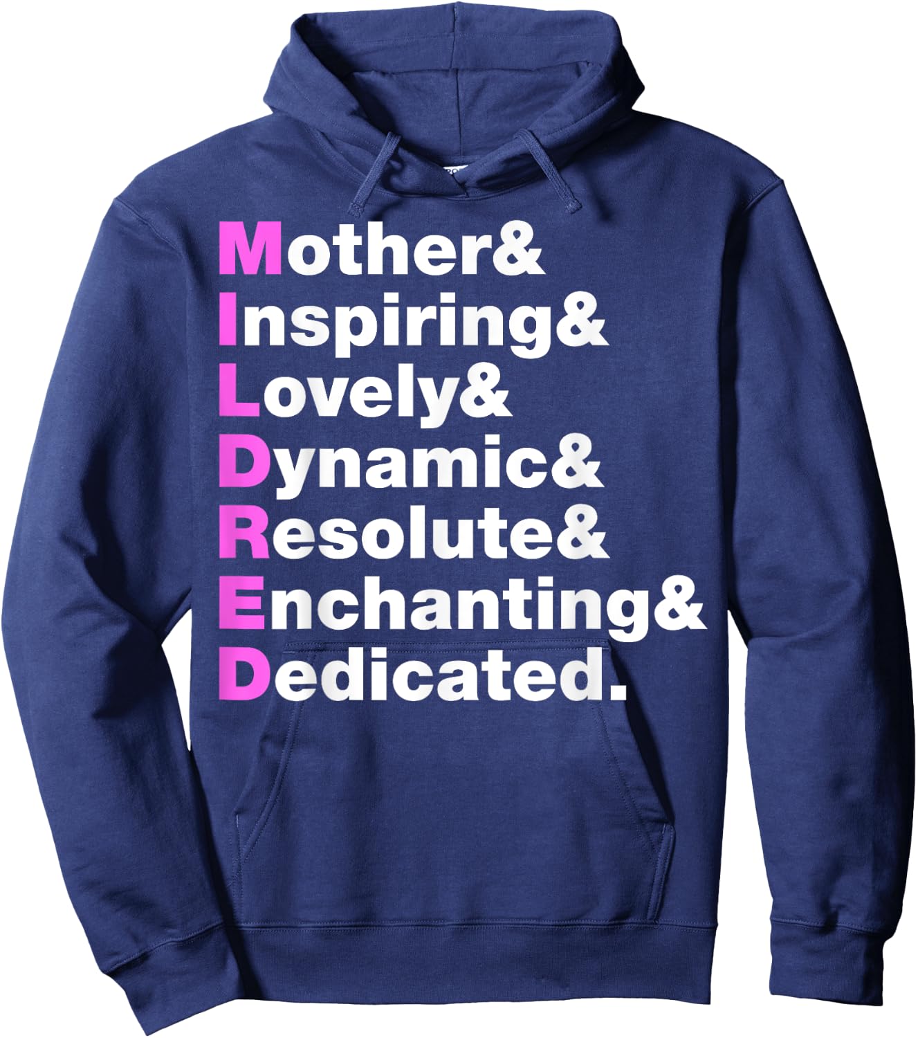 Mildred Name Gift - Personalized Mildred Hoodie - Hoodie | Navy