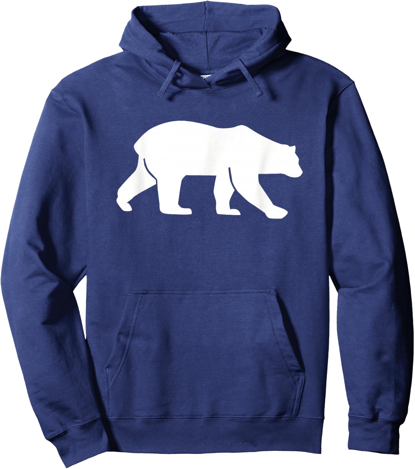 Walking polar bear Hoodie - Hoodie | Navy