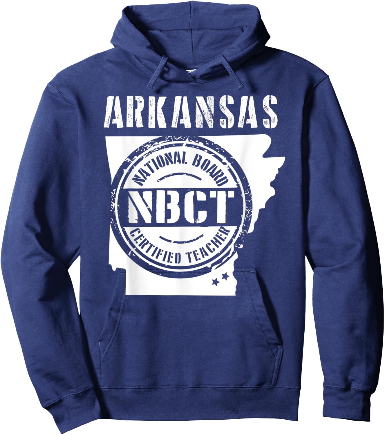 Arkansas National Board Certified Teacher Women Hoodie - Hoodie | Navy