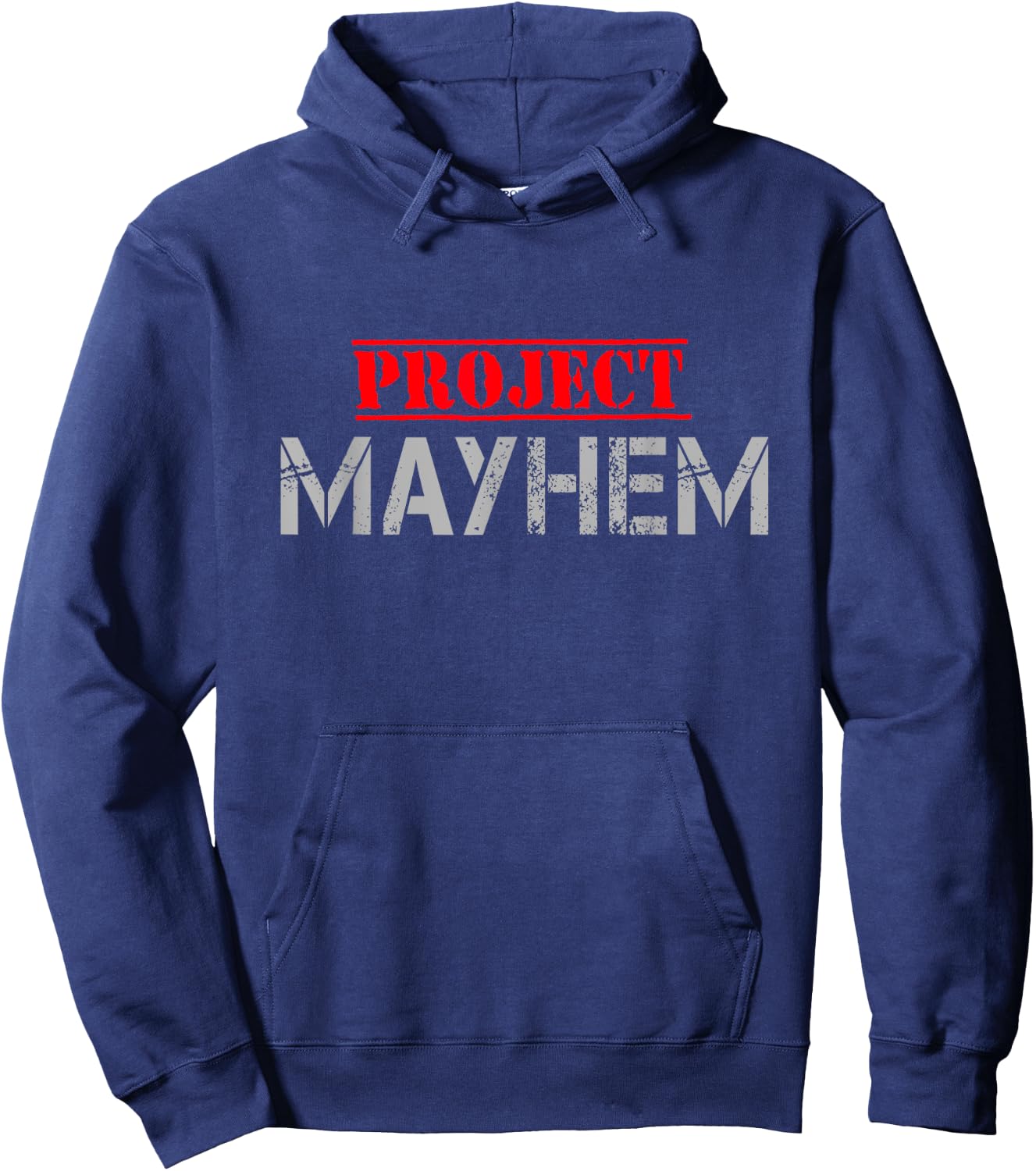 Project Mayhem - Underground Boxing Club Shirt Hoodie - Hoodie | Navy