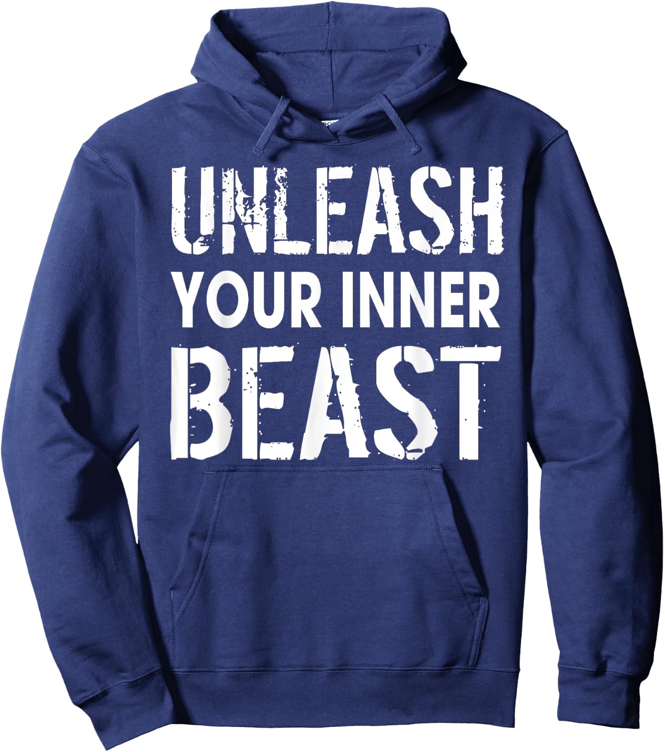 Unleash Your Inner Beast Powerlifting Weightlifter Workout Hoodie - Hoodie | Navy