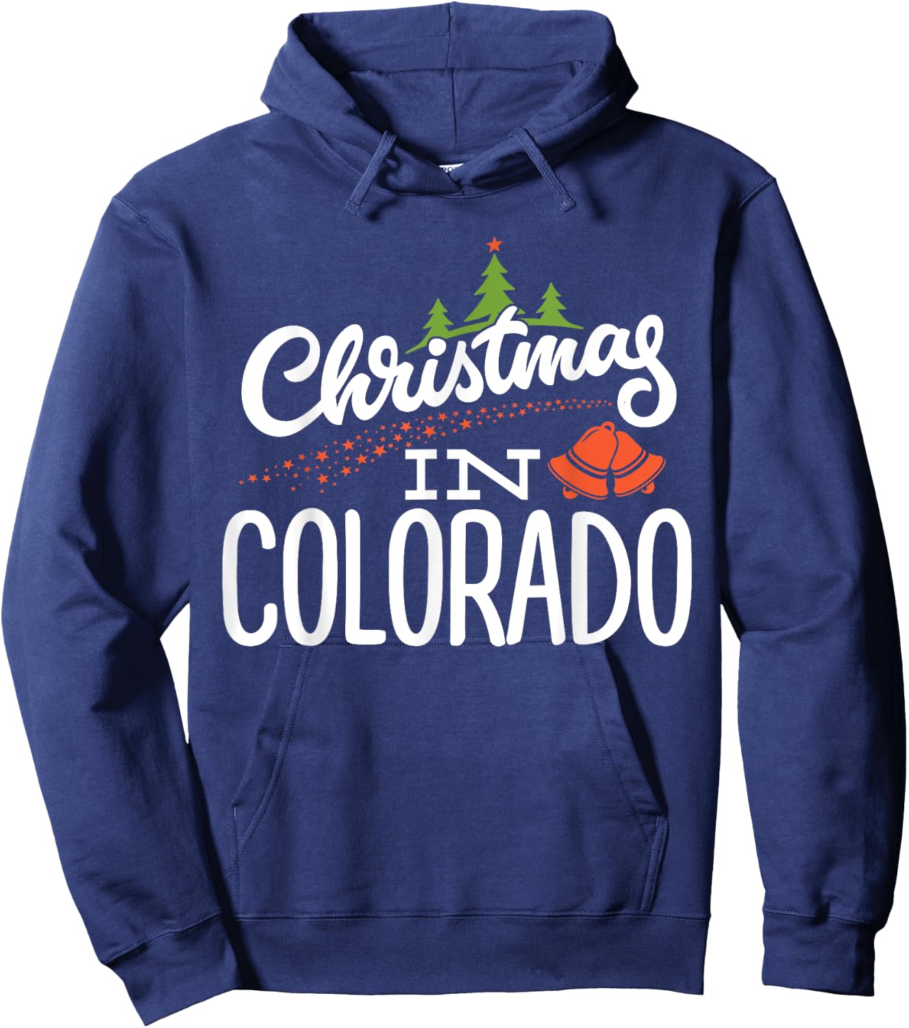 Christmas In Colorado Matching Family Proud State Hoodie - Hoodie | Navy