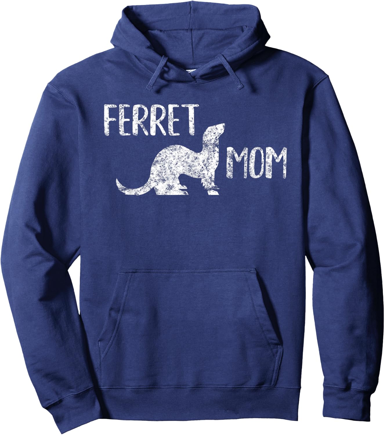 Ferret Mom - Ferret Lover and Enthusiasts Hoodie - Hoodie | Navy