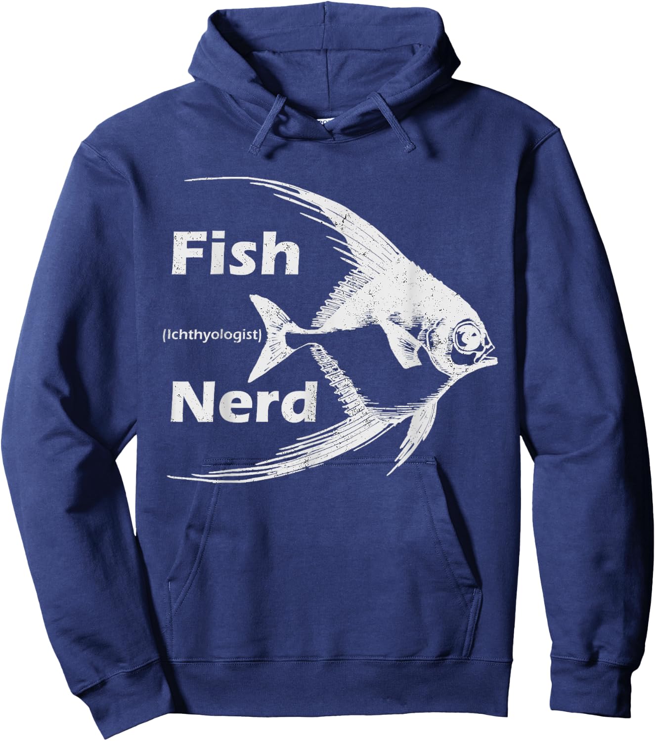 Zooarchaeology, Fish Osteology Gift Ichthyologist Hoodie - Hoodie | Navy