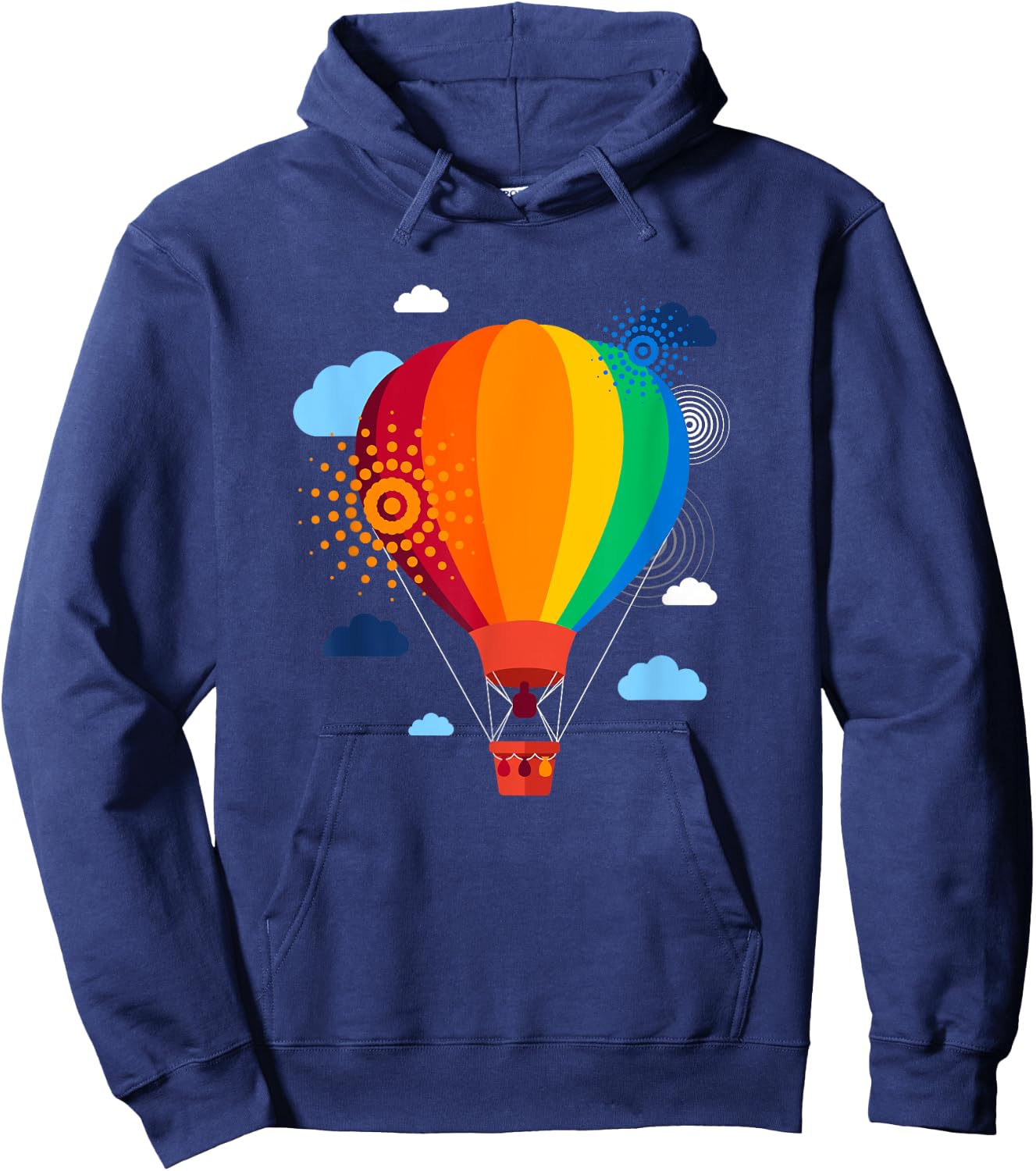 Hot Air Balloon Hot Air Balloon Rides Festival Shirt Medium Pink Hoodie - Hoodie | Navy