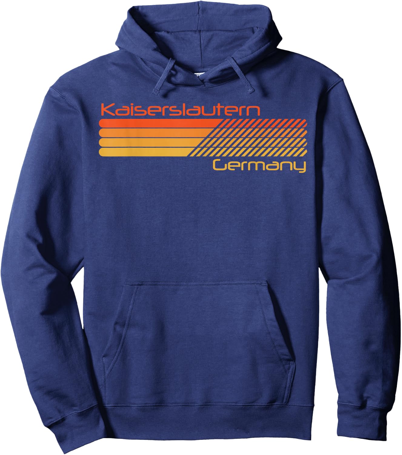 Retro Kaiserslautern Germany Hoodie - Hoodie | Navy