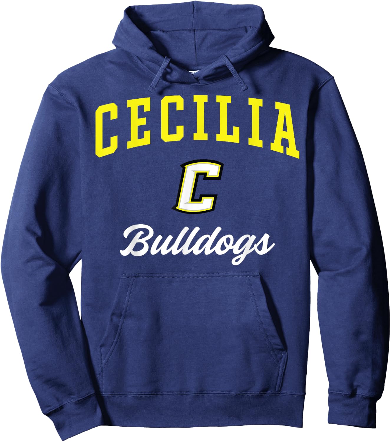 Cecilia High School Bulldogs C3 Hoodie - Hoodie | Navy