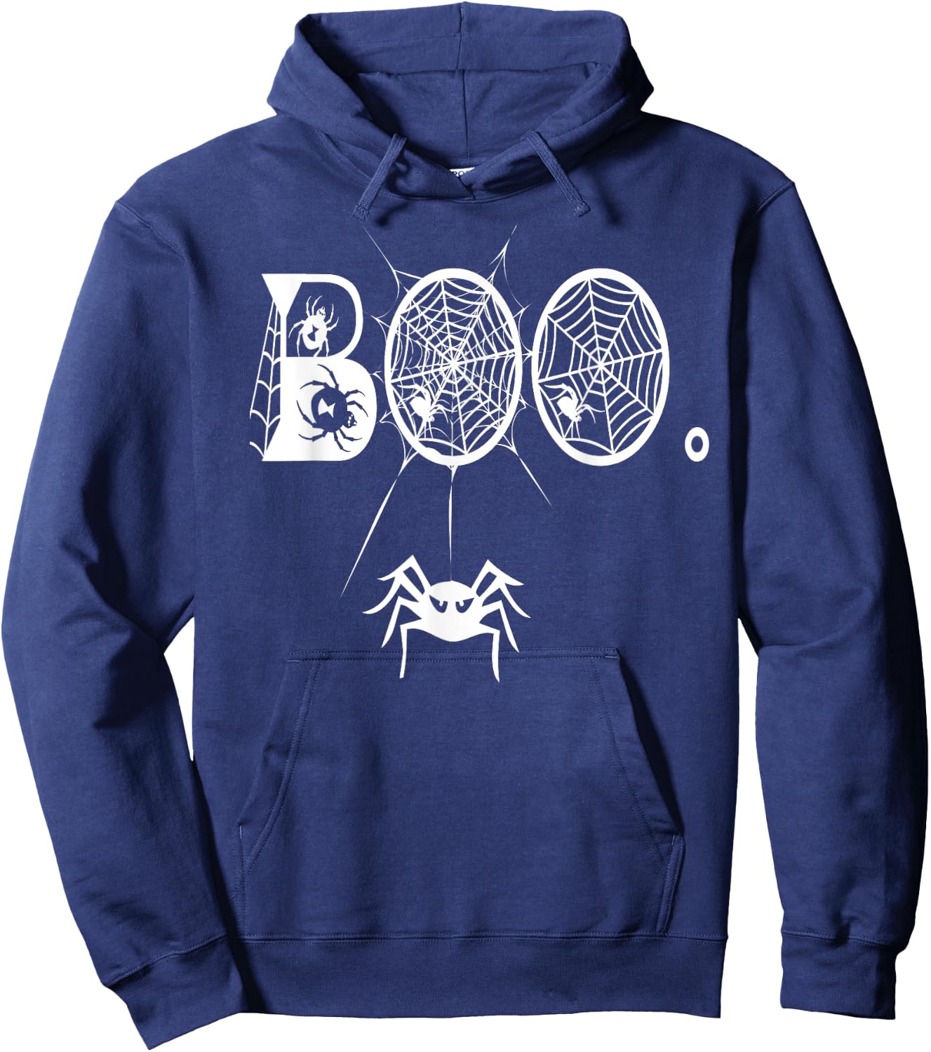 Boo Spiders Creepy Halloween Spiders Costume Gift Hoodie - Hoodie | Navy