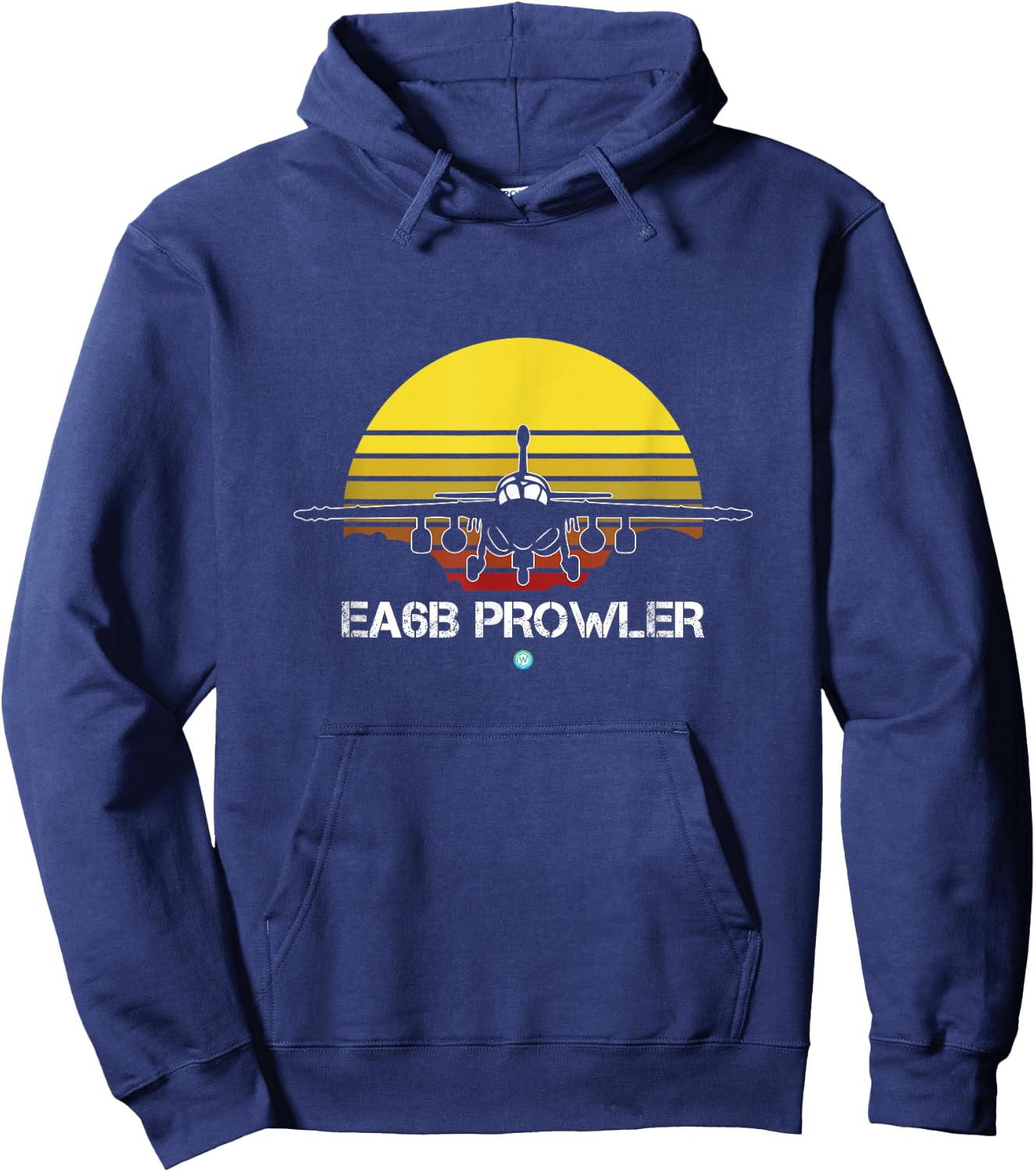 Vintage EA-6B Prowler Military Aircraft Shirt Gift Hoodie - Hoodie | Navy